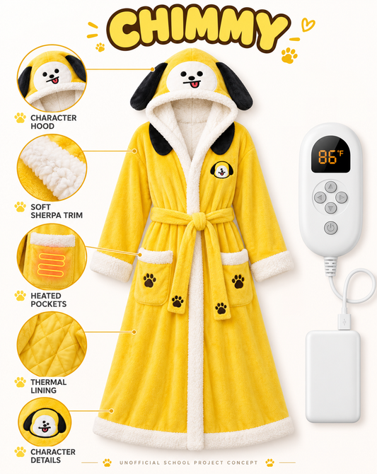Borahae Heated Robes